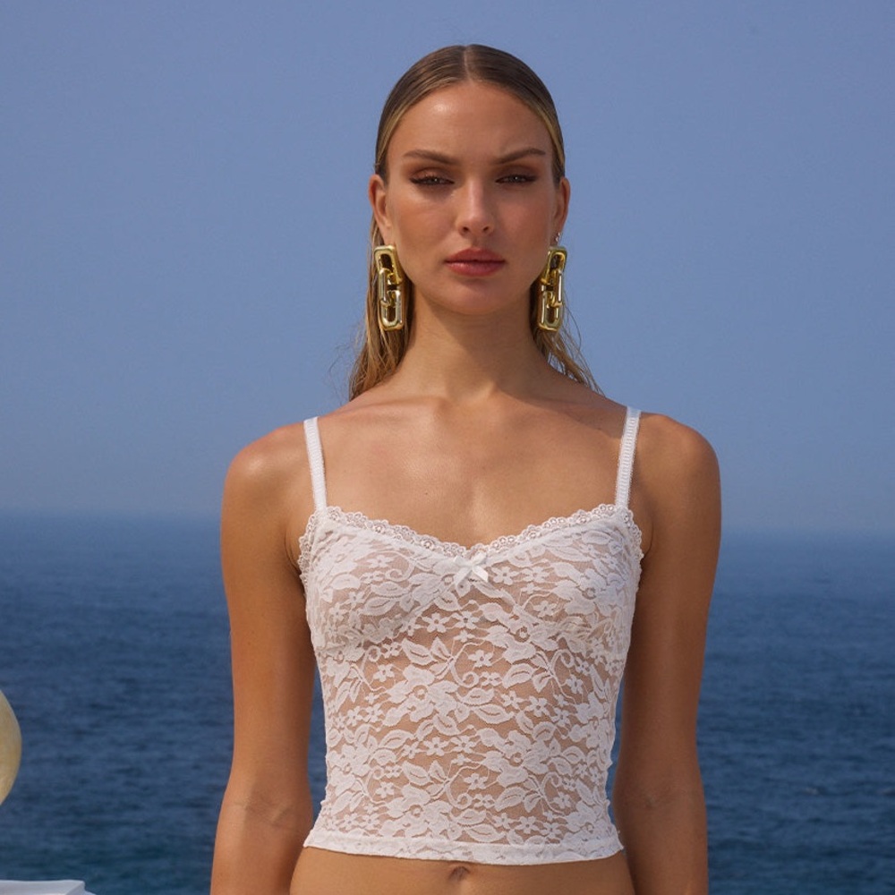AVA TOP - WHITE - RUNAWAY THE LABEL - NWT